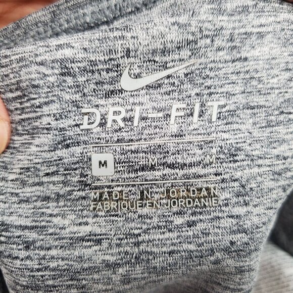 Nike Dri Fit Cropped High Waisted Leggings Women Size Medium Workout Athletic - Picture 5 of 12
